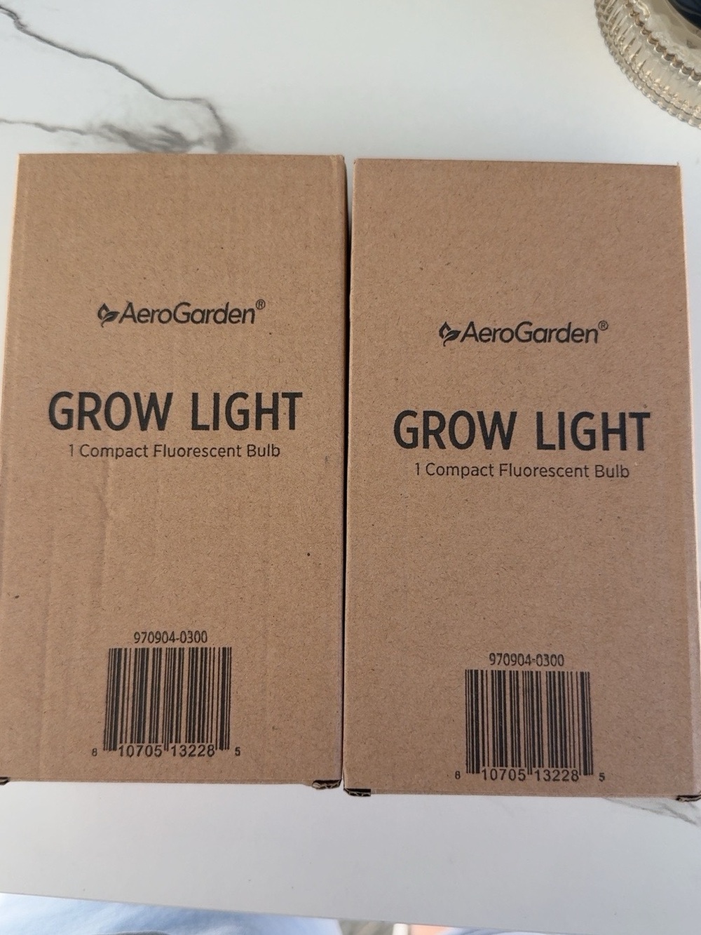 AeroGarden Grow Light Bulbs 970904-0300 Lot of 2 NEW